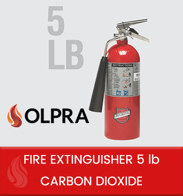 fire extinguisher 5 l carbon dioxide