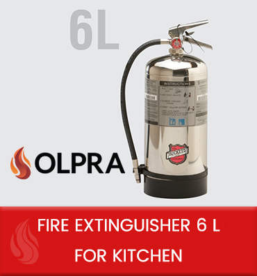 fire extinguisher 6 l for kitchen