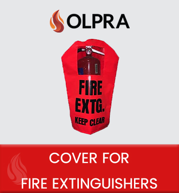 Cover for fire extinguisher