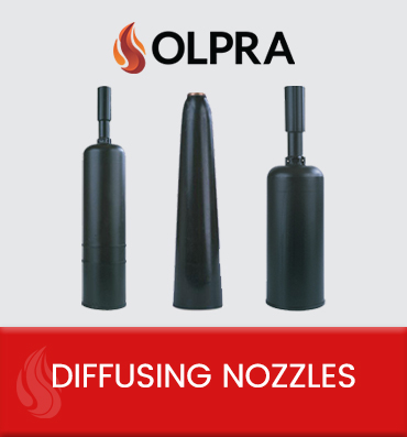 Diffusing nozzles