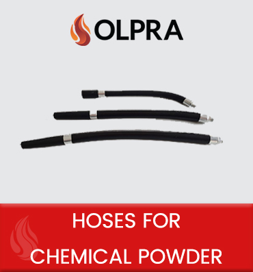 Hoses for chemical poder