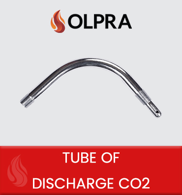 Tube of discharge c02